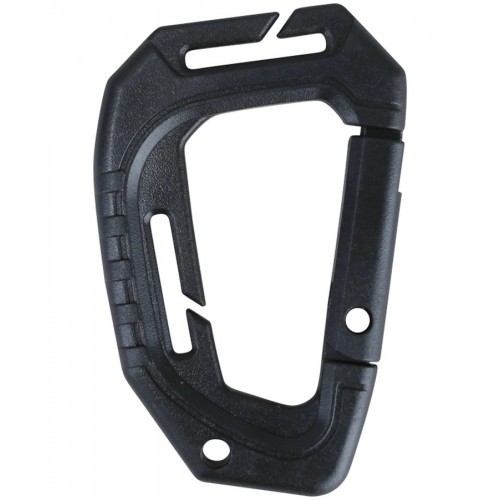 Spec-Ops Carabiner (BK), These tactical carabiners are designed to quickly and easily clip gear to MOLLE systems e